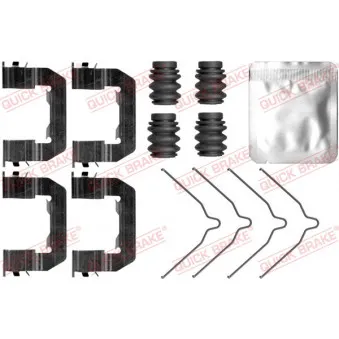 Kit d'accessoires, plaquette de frein à disque QUICK BRAKE 109-0103