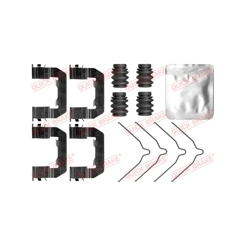 Kit d'accessoires, plaquette de frein à disque QUICK BRAKE 109-0103