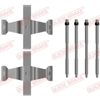 Kit d'accessoires, plaquette de frein à disque QUICK BRAKE 109-0109