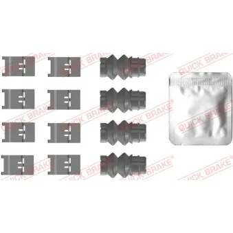 Kit d'accessoires, plaquette de frein à disque QUICK BRAKE 109-0110