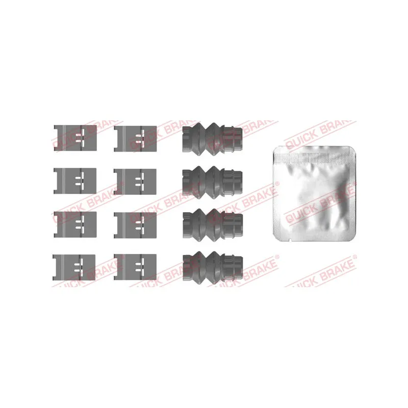 Kit d'accessoires, plaquette de frein à disque QUICK BRAKE 109-0110
