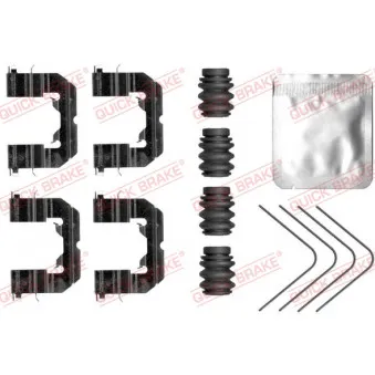 Kit d'accessoires, plaquette de frein à disque QUICK BRAKE 109-0118