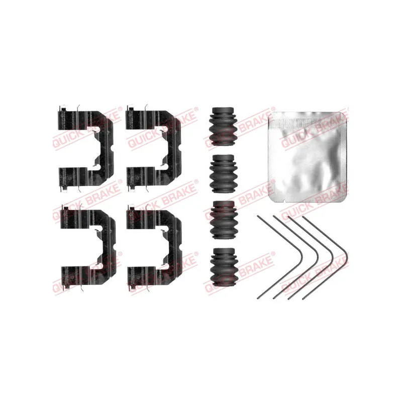 Kit d'accessoires, plaquette de frein à disque QUICK BRAKE 109-0118