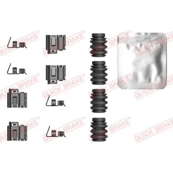 Kit d'accessoires, plaquette de frein à disque QUICK BRAKE 109-0119