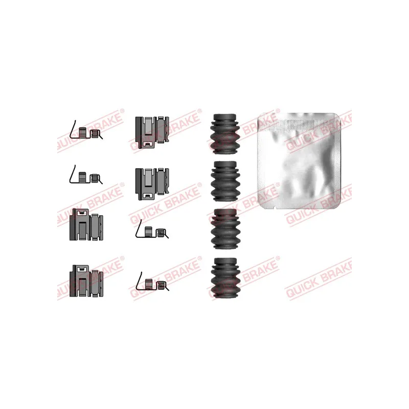 Kit d'accessoires, plaquette de frein à disque QUICK BRAKE 109-0119