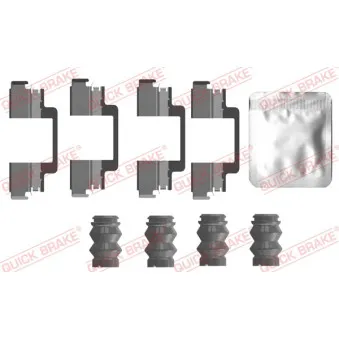 Kit d'accessoires, plaquette de frein à disque QUICK BRAKE 109-0121