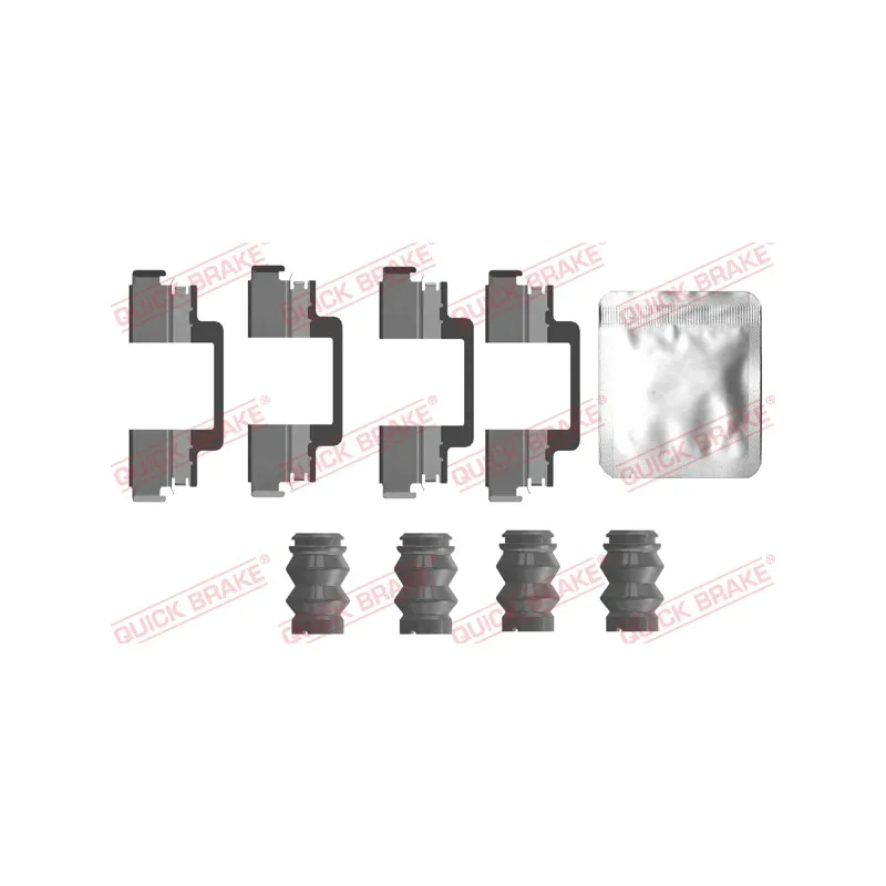 Kit d'accessoires, plaquette de frein à disque QUICK BRAKE 109-0121