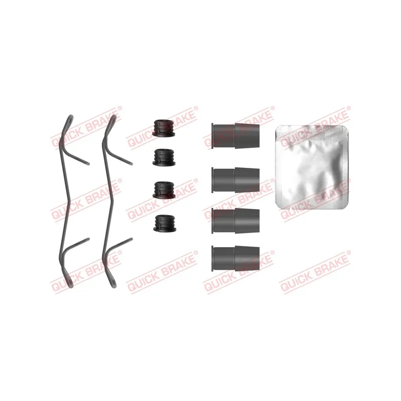Kit d'accessoires, plaquette de frein à disque QUICK BRAKE 109-0125