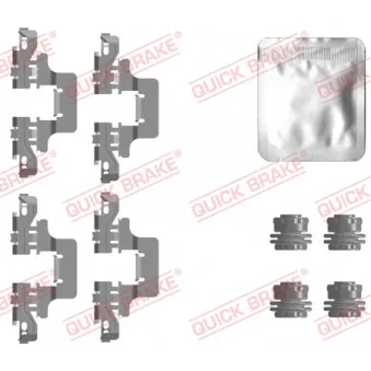 Kit d'accessoires, plaquette de frein à disque QUICK BRAKE 109-0128