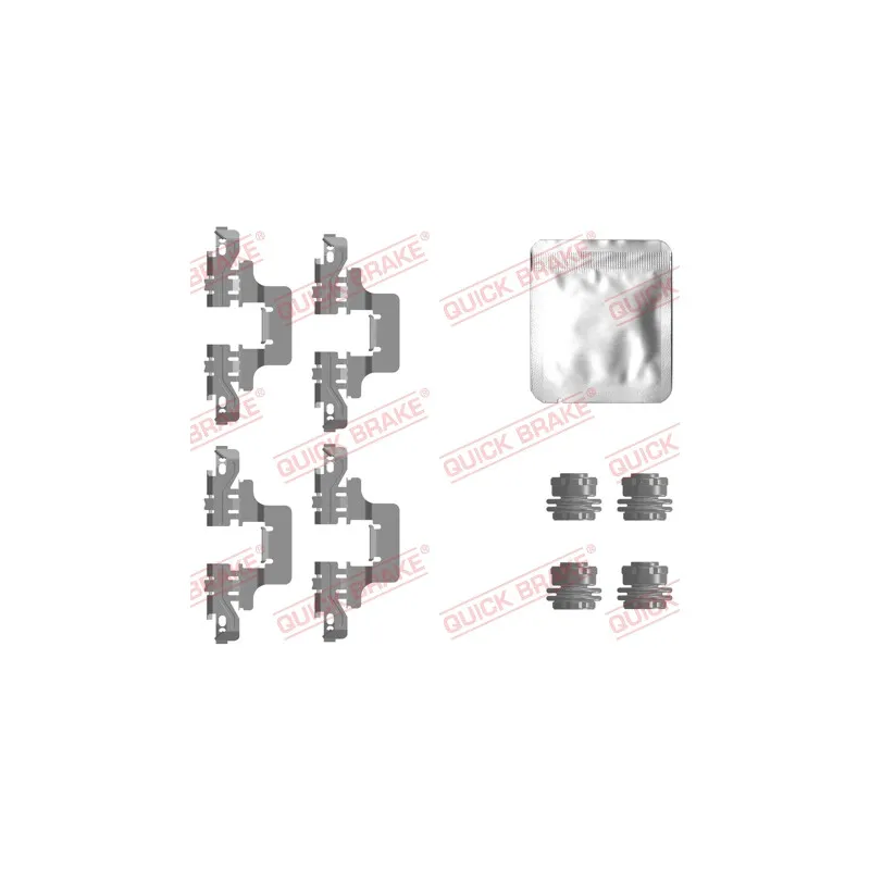Kit d'accessoires, plaquette de frein à disque QUICK BRAKE 109-0128