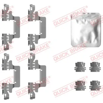 Kit d'accessoires, plaquette de frein à disque QUICK BRAKE 109-0129