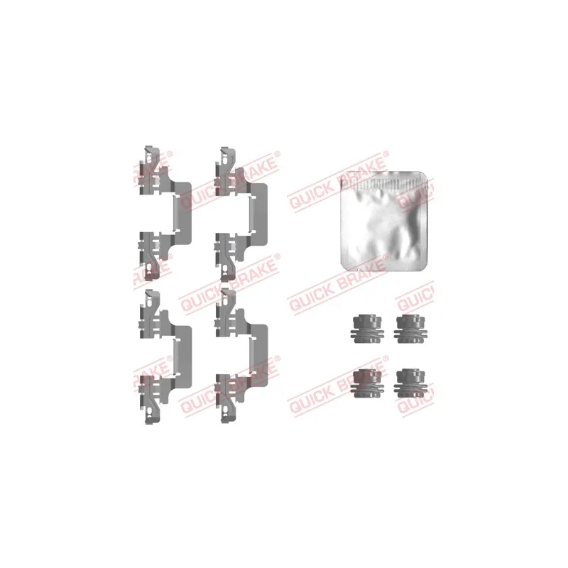 Kit d'accessoires, plaquette de frein à disque QUICK BRAKE 109-0129