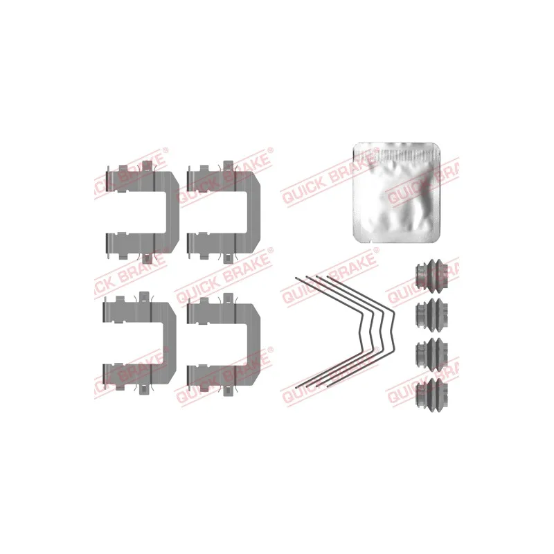 Kit d'accessoires, plaquette de frein à disque QUICK BRAKE 109-0131