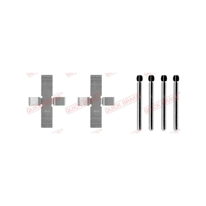 Kit d'accessoires, plaquette de frein à disque QUICK BRAKE 109-0902