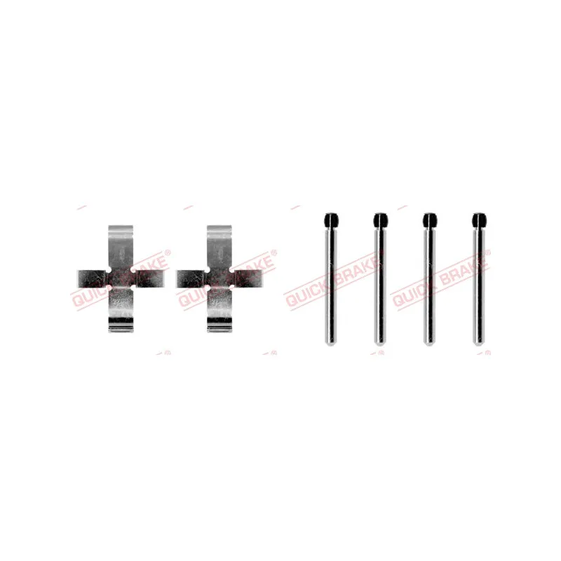 Kit d'accessoires, plaquette de frein à disque QUICK BRAKE 109-0905