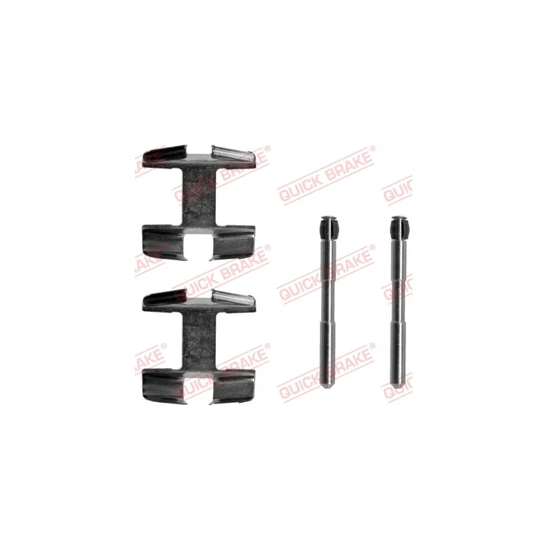 Kit d'accessoires, plaquette de frein à disque QUICK BRAKE 109-0906