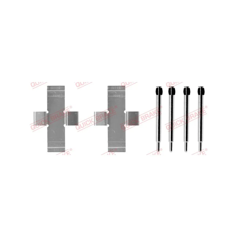 Kit d'accessoires, plaquette de frein à disque QUICK BRAKE 109-0913