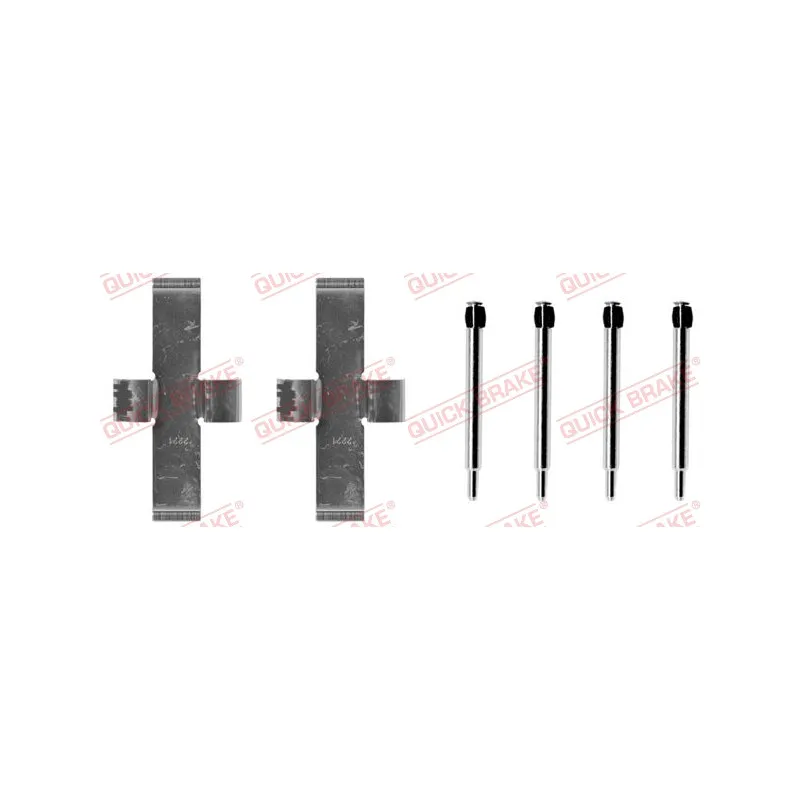 Kit d'accessoires, plaquette de frein à disque QUICK BRAKE 109-0924