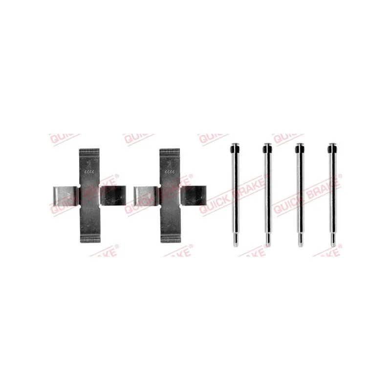 Kit d'accessoires, plaquette de frein à disque QUICK BRAKE 109-0925