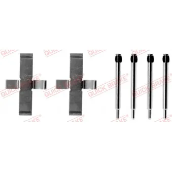 Kit d'accessoires, plaquette de frein à disque QUICK BRAKE 109-0926