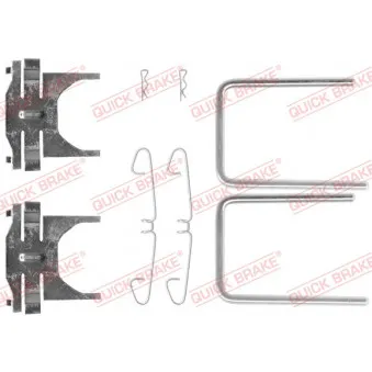 Kit d'accessoires, plaquette de frein à disque QUICK BRAKE 109-0928