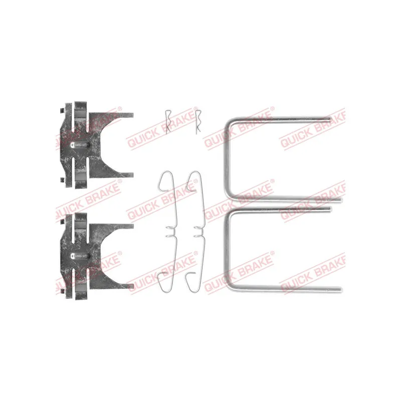 Kit d'accessoires, plaquette de frein à disque QUICK BRAKE 109-0928