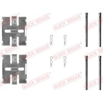 Kit d'accessoires, plaquette de frein à disque QUICK BRAKE 109-0932