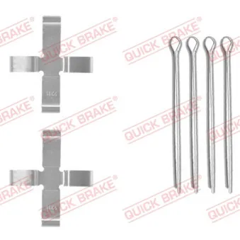 Kit d'accessoires, plaquette de frein à disque QUICK BRAKE