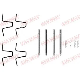 Kit d'accessoires, plaquette de frein à disque QUICK BRAKE 109-0978