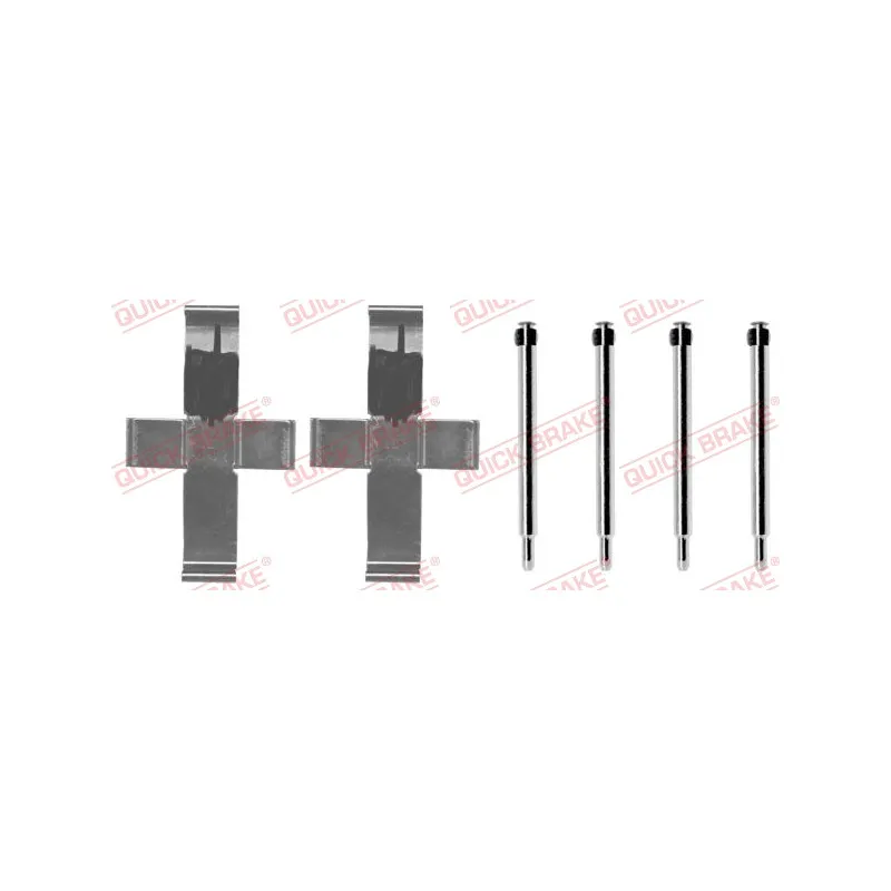 Kit d'accessoires, plaquette de frein à disque QUICK BRAKE 109-0979
