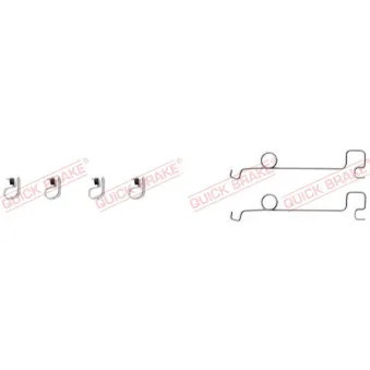 Kit d'accessoires, plaquette de frein à disque QUICK BRAKE 109-0994