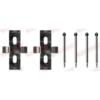 Kit d'accessoires, plaquette de frein à disque QUICK BRAKE