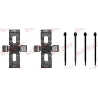 Kit d'accessoires, plaquette de frein à disque QUICK BRAKE