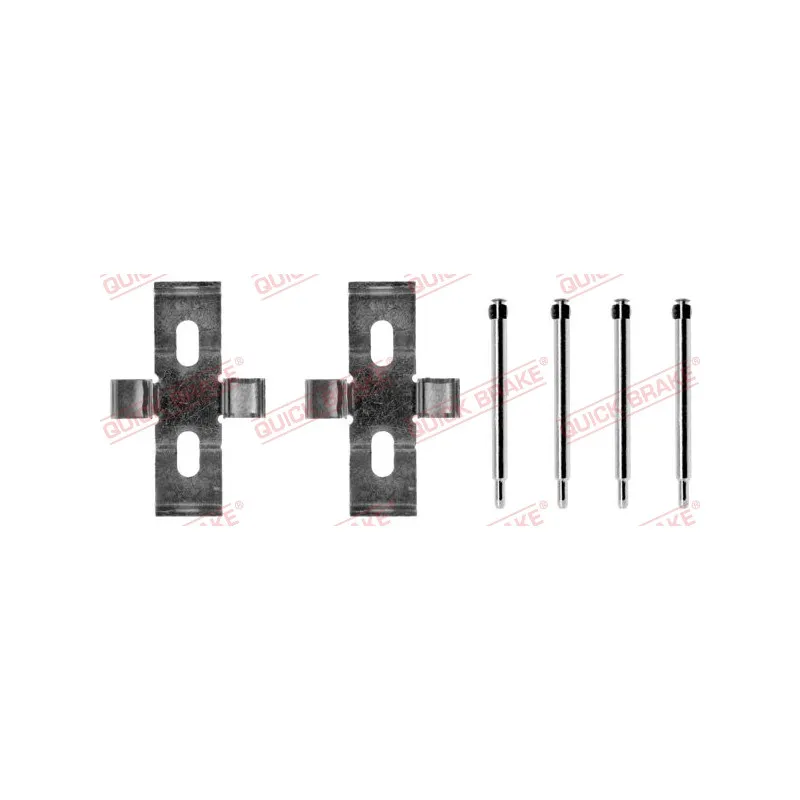 Kit d'accessoires, plaquette de frein à disque QUICK BRAKE 109-1009