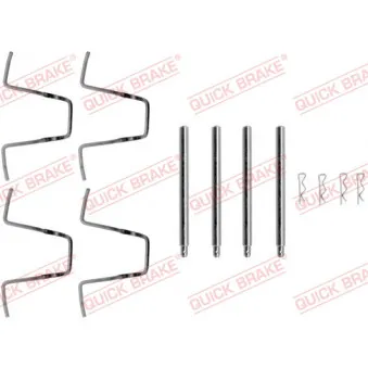 Kit d'accessoires, plaquette de frein à disque QUICK BRAKE 109-1010
