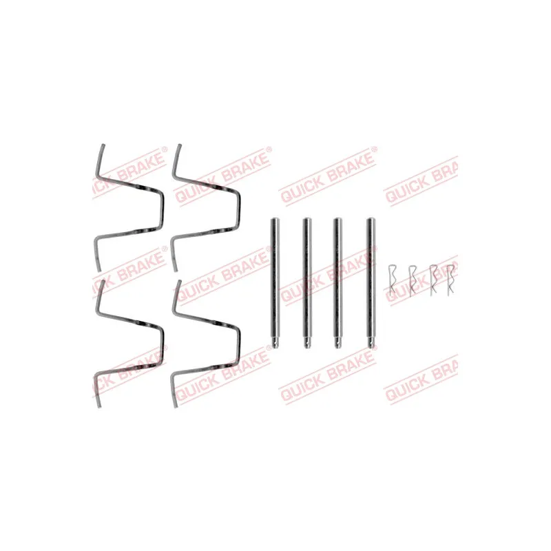 Kit d'accessoires, plaquette de frein à disque QUICK BRAKE 109-1010