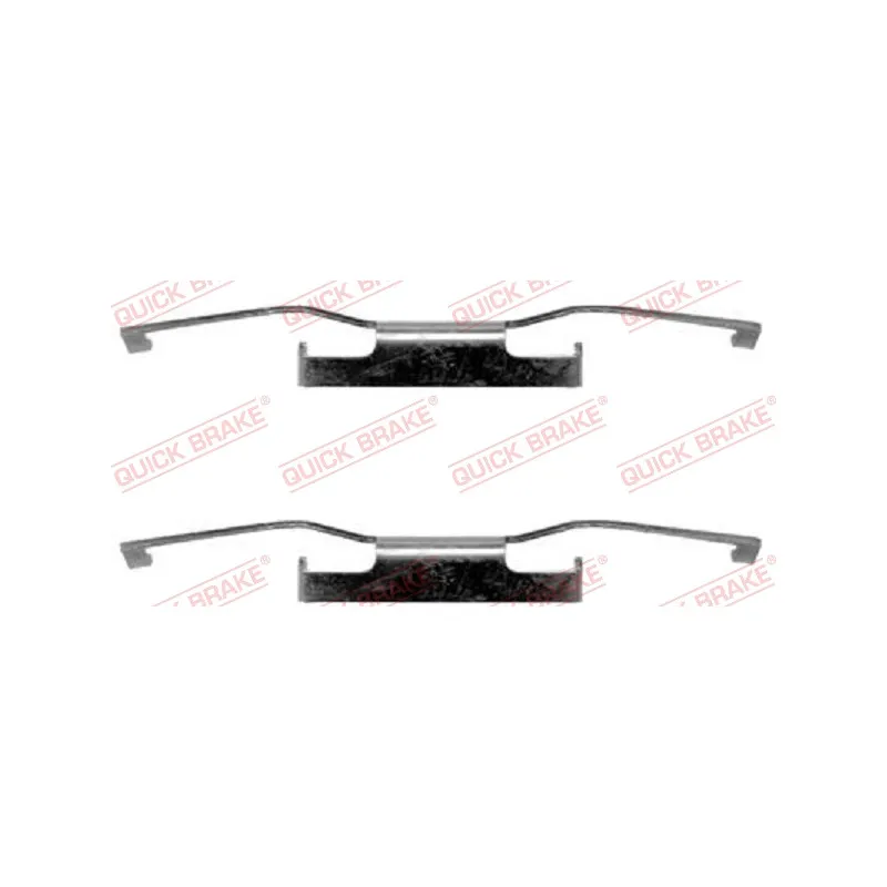Kit d'accessoires, plaquette de frein à disque QUICK BRAKE 109-1011