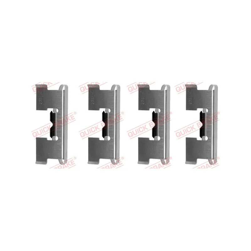 Kit d'accessoires, plaquette de frein à disque QUICK BRAKE 109-1017