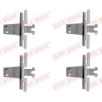 Kit d'accessoires, plaquette de frein à disque QUICK BRAKE 109-1018