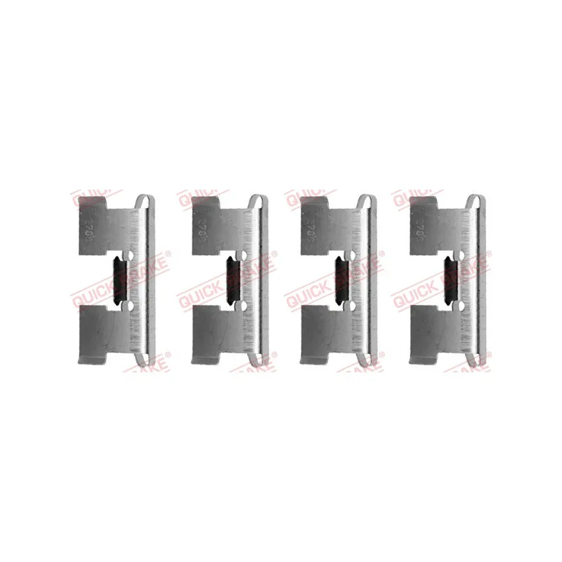 Kit d'accessoires, plaquette de frein à disque QUICK BRAKE 109-1019