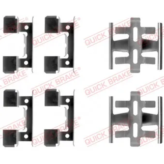 Kit d'accessoires, plaquette de frein à disque QUICK BRAKE 109-1022