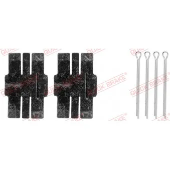 Kit d'accessoires, plaquette de frein à disque QUICK BRAKE