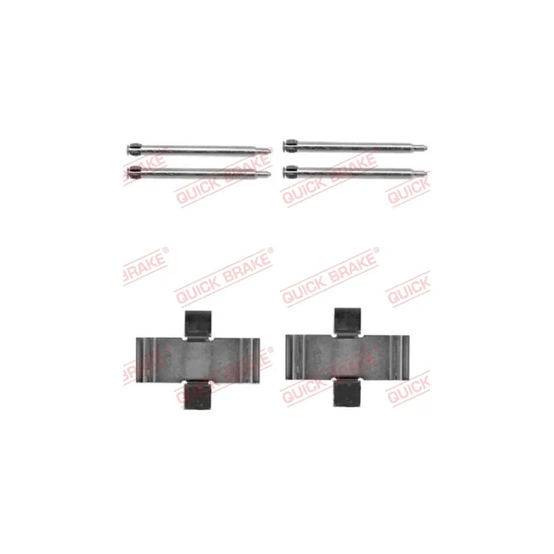 Kit d'accessoires, plaquette de frein à disque QUICK BRAKE 109-1039