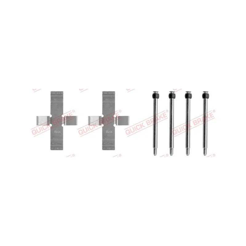 Kit d'accessoires, plaquette de frein à disque QUICK BRAKE 109-1040
