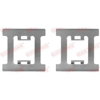Kit d'accessoires, plaquette de frein à disque QUICK BRAKE 109-1041