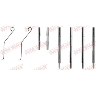 Kit d'accessoires, plaquette de frein à disque QUICK BRAKE 109-1044