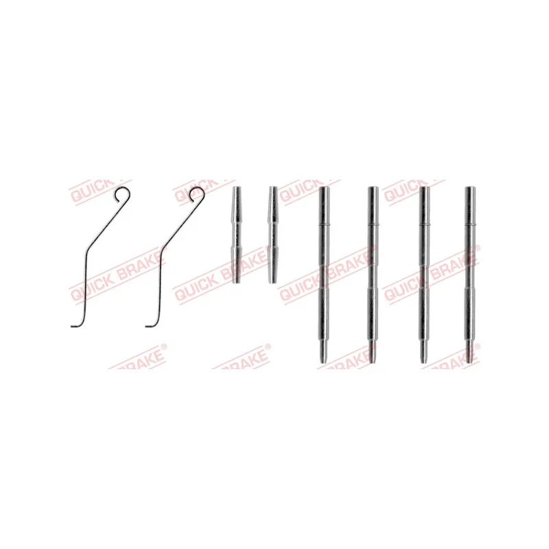Kit d'accessoires, plaquette de frein à disque QUICK BRAKE 109-1044