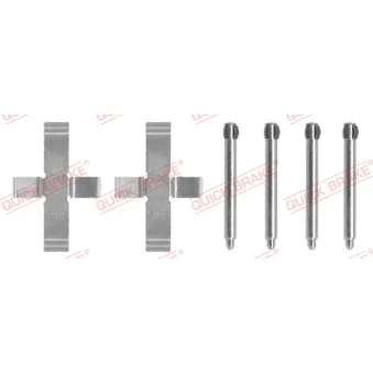 Kit d'accessoires, plaquette de frein à disque QUICK BRAKE 109-1046