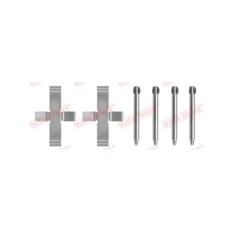Kit d'accessoires, plaquette de frein à disque QUICK BRAKE 109-1046