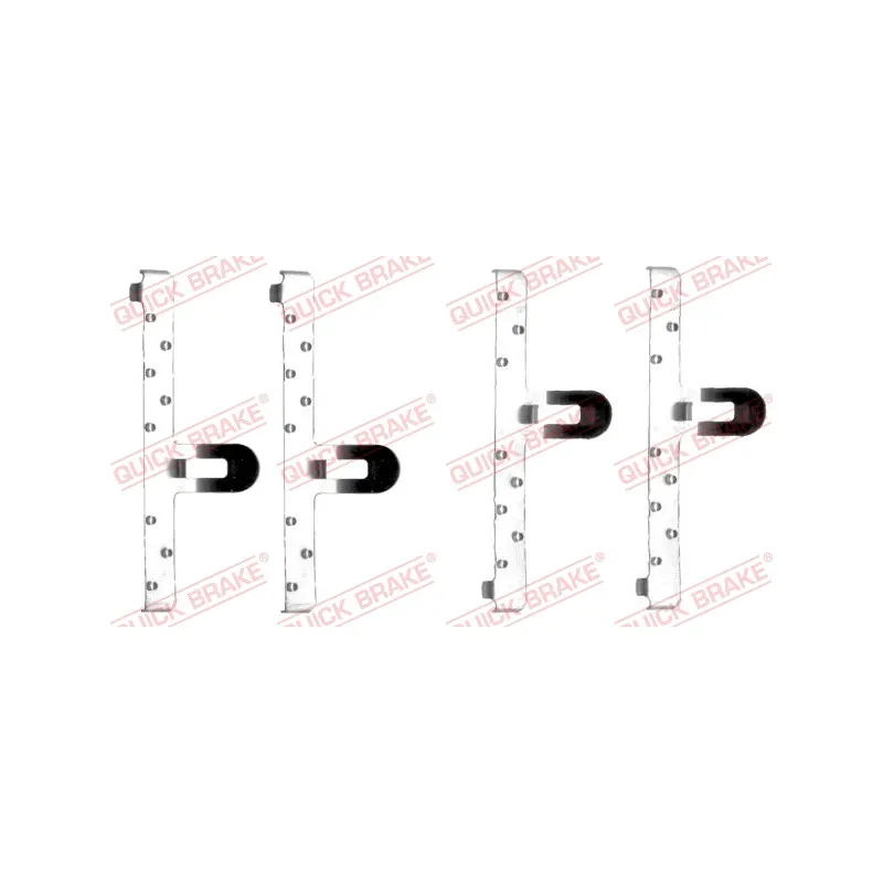 Kit d'accessoires, plaquette de frein à disque QUICK BRAKE 109-1048